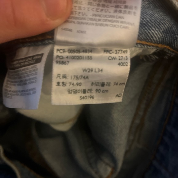 Levi 505 medium wash jeans - Picture 4 of 4